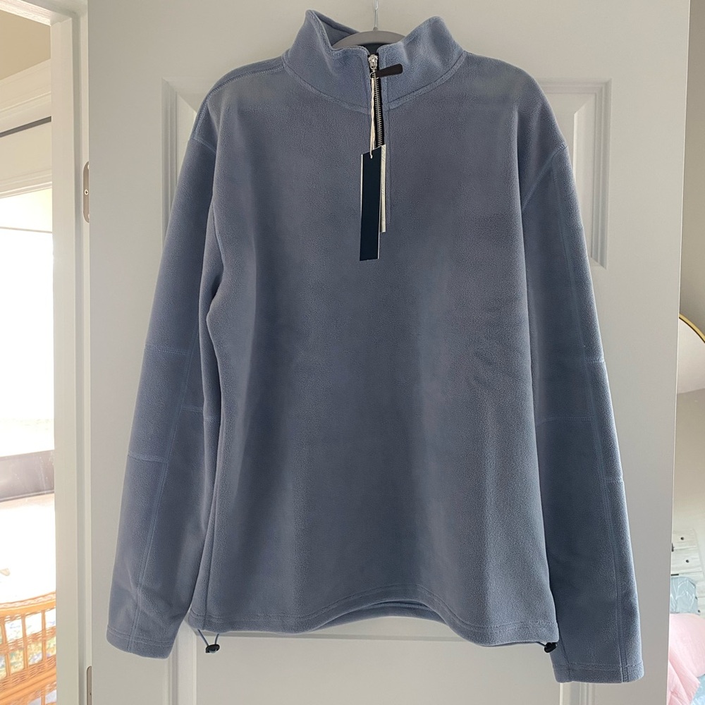 Alopeson Quarter-Zip Fleece Pullover, Size XL, cozy Comfortable (New)